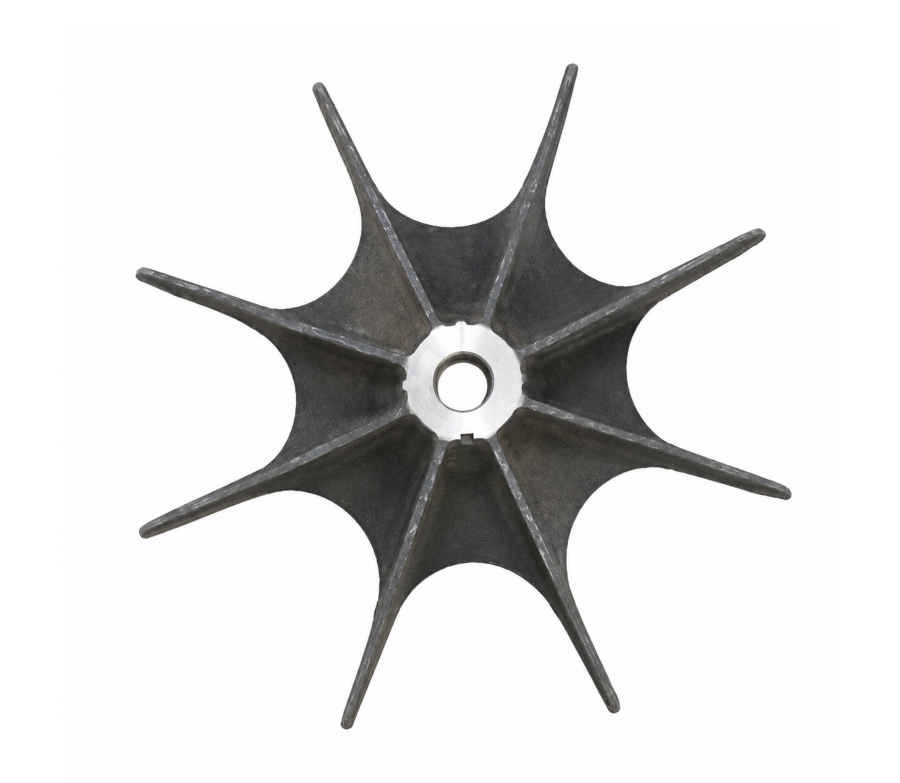 φ580mm Pit furnace fan impeller